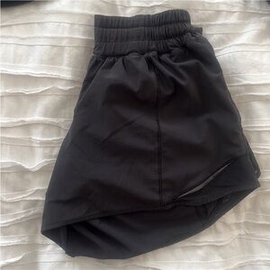 Lululemon Black Hotty hot shorts